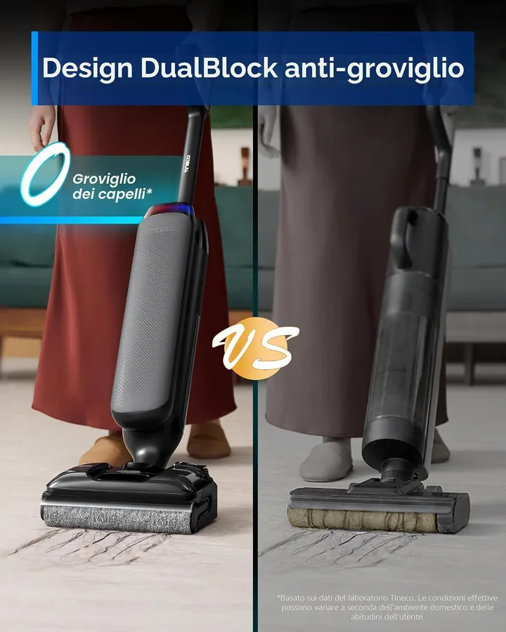 Design DualBlock anti-groviglio della Floor ONE S7 Artist